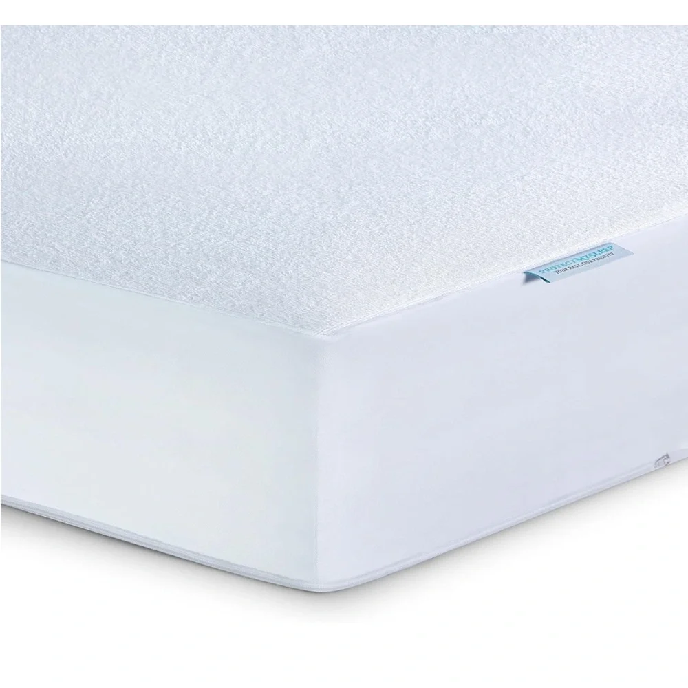 ProtectMySleep® Cotton Terry Mattress -Waterproof, Zippered 12-17 in (Twin)